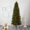 9ft. Pre-Lit West Virginia Mountain Pine Artificial Christmas Tree, Clear LED Lights
